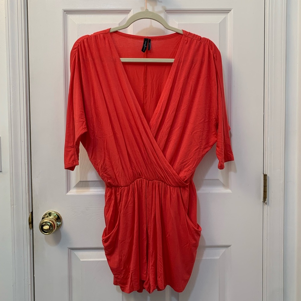 Guess by Marciano XS Coral Women’s Romper Jersey